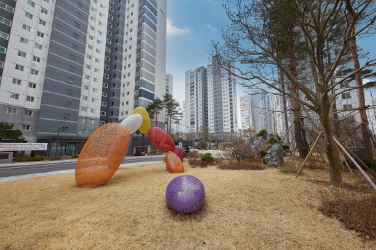 서산 테크노밸리 우미린 단지 내부